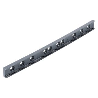 SYSBOXX Beschriftungsprofil, 3 BE für Beschriftungsstreifen 6 mm Höhe, anthrazit RAL 7016