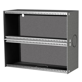 Wandversatzkasten für 12 Module, 4 HE, max 2 x 6 BE,