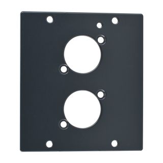 SYSBOXX Seitenblech Leerblech, 2 HE für SYSBOXX, Stahlblech 2mm verzinkt, Farbe: anthrazit, RAL 7016, glatt matt