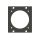 Seitenblech LK85 / LK150-Loch, 2 HE; Tiefe: 80 mm für SYSBOXX, Farbe: anthrazit, RAL 7016