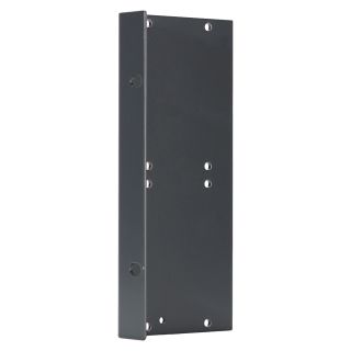 Seitenblech Leerblech mit Rackohr, 4 HE; Tiefe: 80 mm für SYSBOXX, Farbe: anthrazit, RAL 7016