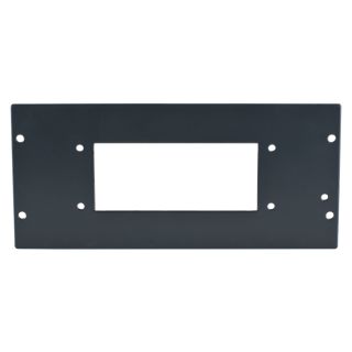 SYSBOXX Seitenblech Leerblech, 4 HE für SYSBOXX, Stahlblech 2mm verzinkt, Farbe: anthrazit, RAL 7016, glatt matt