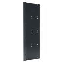 Seitenblech , 8 HE; Tiefe: 140 mm für SYSBOXX, Farbe: anthrazit, RAL 7016