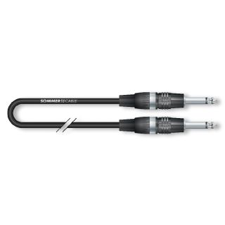 Instrumentenkabel Tricone® MKII, 1  x  0,22 mm² | Klinke / Klinke, HICON | 9,00m | schwarz