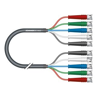 Video-Multicore Transit 0,28 mm² | BNC / BNC, HICON | 05 | 10,00m
