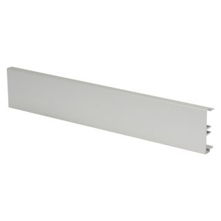 Alu-Clip-Abdeckung 2000 mm fr 45er-System , Baugre: 45x45 mm, Kunststoff, Farbe: alusilber | W45C-AST-0200