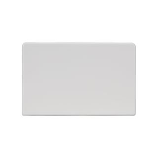 Endstück für Kunststoff-Kanal, 1-fache Bauhöhe , Baugröße: 45x45 mm, Kunststoff, Farbe: reinweiß | W45C-KW1-END
