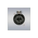 Anschluss-Modul XLR / Klinke-Combo fem. —>...