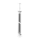 Raumsäule quadratisch 62x62mm