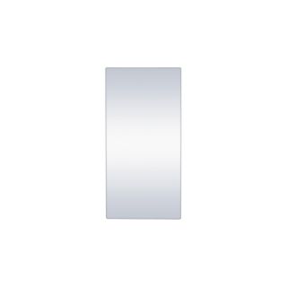 Blindplatte halb, 22,5x45 mm , Baugröße: 45x45 mm, Kunststoff, Farbe: reinweiß | W45KWFP-0