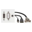 Anschluss-Modul HDMI fem. ?> 0,15 m Kabelpeitsche HDMI...