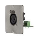 Anschluss-Modul XLR fem. —> Schraubklemme,...