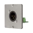 Anschluss-Modul XLR male —> Schraubklemme,...