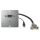 Anschluss-Modul VGA fem. —> 0,2 m Kabelpeitsche VGA fem. + 3,5 mm Stereoklinke fem. —> 0,15 m Kabelpeitsche 3,5 mm Stereoklinke fem., Baugröße: 50x50 mm, Edelstahl, Farbe: Edelstahl | W50M-CP-VGA-C3