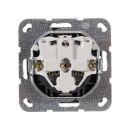Schukosteckdose 1-fach , Baugröße: 50x50 mm,...