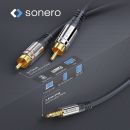 2x RCA auf 3.5mm Audiokabel 7.5m
