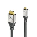 4K High Speed Micro HDMI Kabel mit Ethernet Kanal, 2,00m