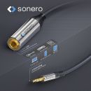 3,5 mm auf 6,3 mm Audio-Adapterkabel 0,25 m