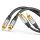 2x RCA Stereo-Audiokabel 10.0m