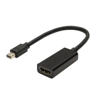 Adapterkabel | DisplayPort 1.4 mini male/HDMI female gerade, schwarz