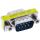 InLine® Mini-Gender-Changer, 9pol Stecker / Stecker