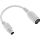 InLine® Tastatur-Adapterkabel, 5pol DIN-Buchse an PS/2-Stecker, Länge: ca. 10cm