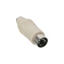 InLine Tastatur-Adapter, 5pol DIN-Stecker auf PS/2 Buchse