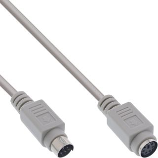 InLine® PS/2 Verlängerung, Stecker / Buchse, 5m