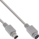 InLine® PS/2 Verlängerung, Stecker / Buchse, 5m
