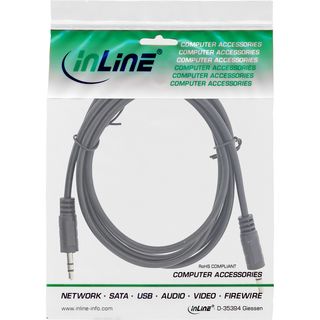 InLine Klinke Kabel, 3,5mm Stecker / Stecker, Stereo, 1,5m