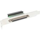 InLine® SCSI III U320 Slotblech, 68pol mini Sub D...