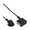 InLine® TAE-N Verlängerung, TAE-N Stecker /...
