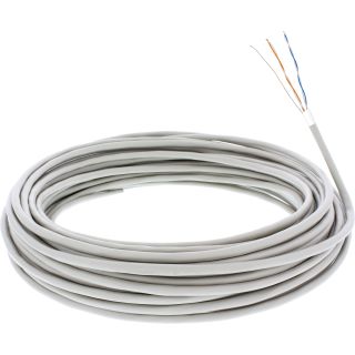 InLine Telefon-Kabel 4-adrig, 2x2x0,6mm, zum Verlegen, 100m Rolle