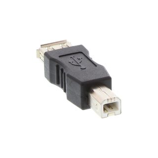 InLine USB 2.0 Adapter, Buchse A auf Stecker B