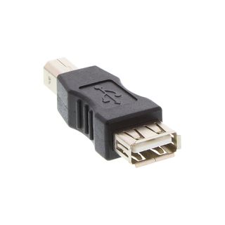 InLine USB 2.0 Adapter, Buchse A auf Stecker B