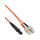 InLine® LWL Duplex Kabel, MTRJ/SC, 50/125µm, OM2, 3m