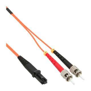 InLine LWL Duplex Kabel, MTRJ/ST, 50/125m, OM2, 2m