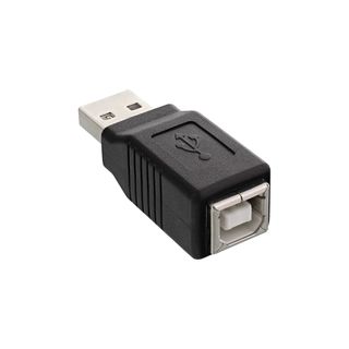 InLine USB 2.0 Adapter, Stecker A auf Buchse B