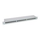 InLine® Patchfeld Cat.6, 24-fach, 48,26cm (19"),...