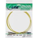 InLine® LWL Duplex Kabel, LC/ST, 9/125µm, OS2, 2m