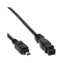 InLine FireWire Kabel, IEEE1394 4pol Stecker zu 9pol...