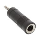 InLine Audio Adapter, 3,5mm Klinke Stecker Stereo an...