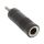 InLine® Audio Adapter, 3,5mm Klinke Stecker Stereo an 6,3mm Klinke Buchse Stereo