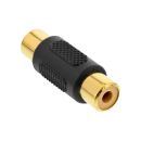 InLine Audio Adapter, Cinch Buchse an Cinch Buchse,...