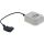 InLine® TAE Adapter, TAE-F Stecker an TAE NFN + RJ11 (6P4C) Buchse, 0,2m