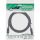 InLine® FireWire Kabel, IEEE1394 6pol Stecker zu 9pol Stecker, schwarz, 1m