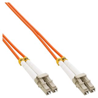 InLine LWL Duplex Kabel, LC/LC, 50/125m, OM2, 15m