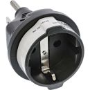 InLine® Reiseadapter, USA Stecker auf Schutzkontakt...