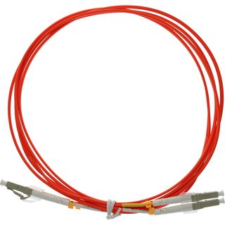 InLine LWL Duplex Kabel, LC/LC, 50/125m, OM2, 1m