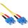 InLine® LWL Duplex Kabel, SC/SC, 9/125µm, OS2, 2m